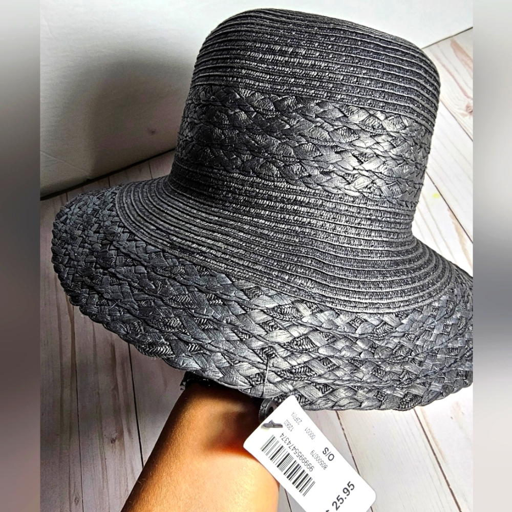 La Vie en Rose 🌹 Aqua Summer Straw Hat